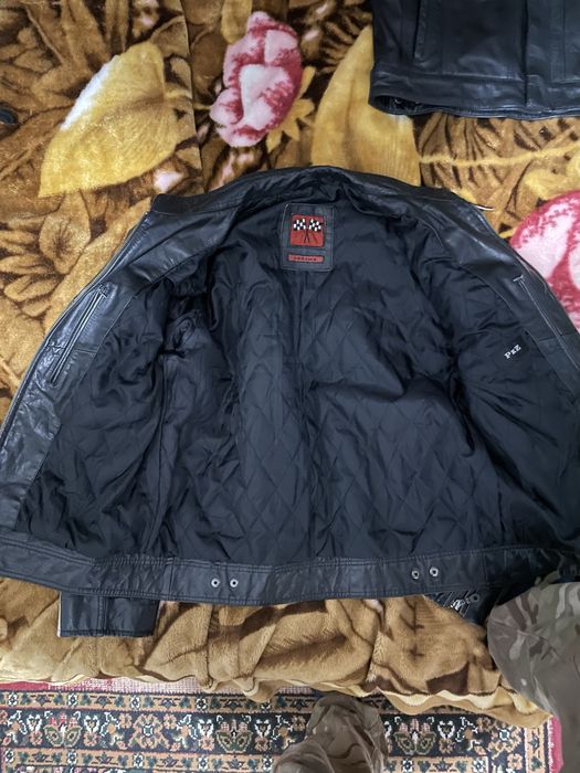 Шкіряна мотокуртка Abrams