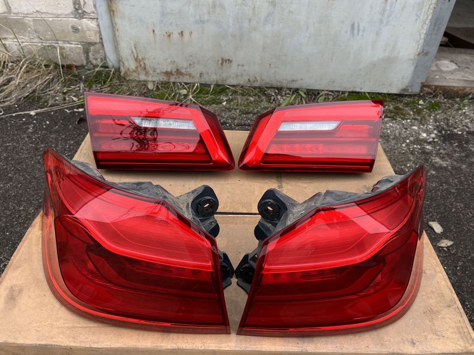 Задние фонари стопы на бмв 5 серия G30 2017-2020 год