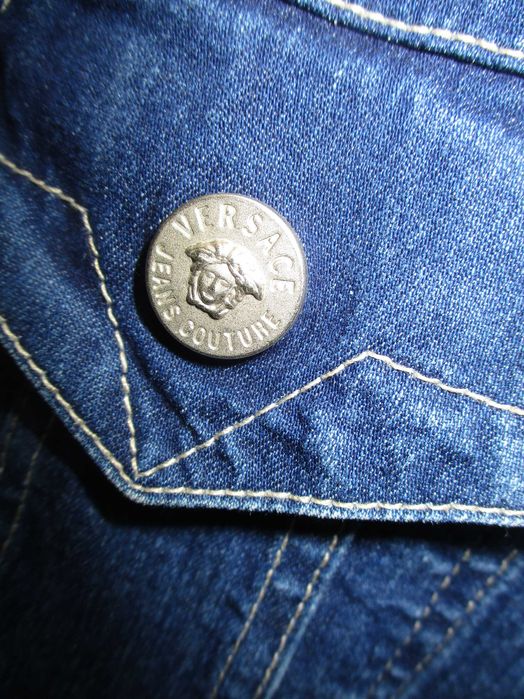 Versace Jeans Couture kurtka jeansowa rozm M