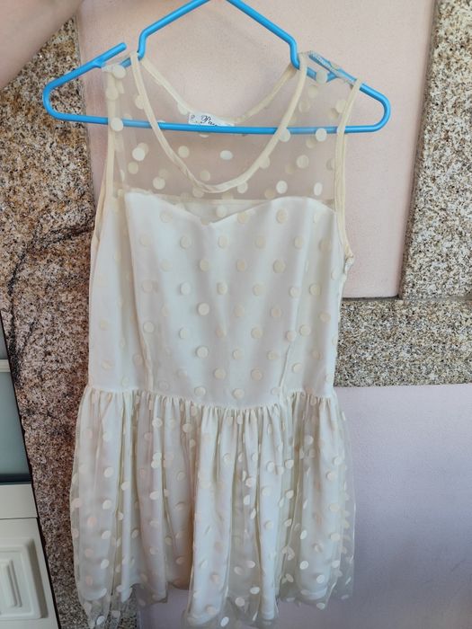 Vestido pérola como novo