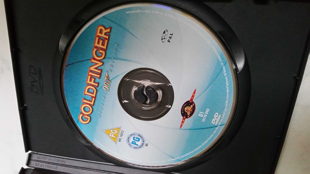 Film GOLDFINGER (1964/2000) dvd video Special Edition
