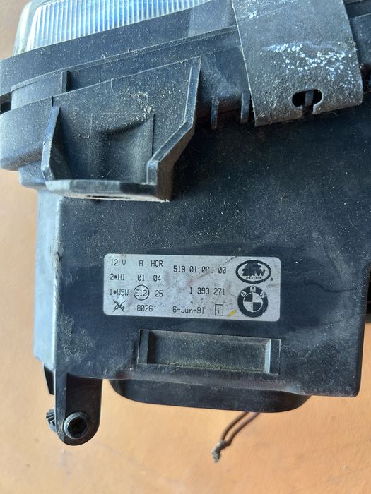Farol esquerdo com pisca Bmw e36