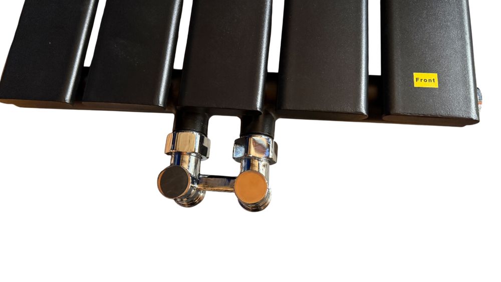 Кран радіаторний нижнє підключення хромований