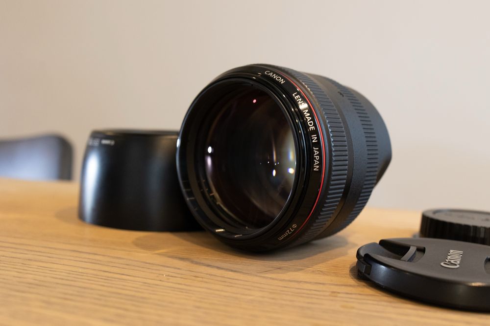 Обєктив Canon ef L 85mm 1.2 II USM