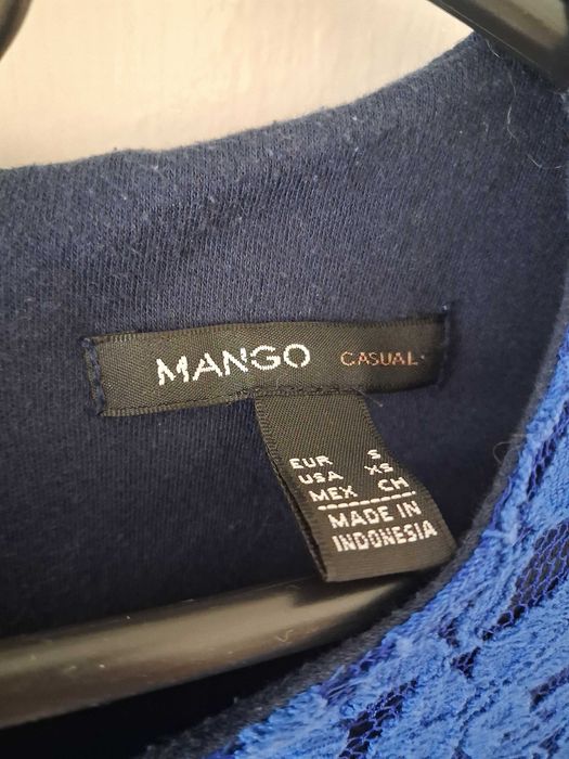 Mango casual сукня мереживна плаття платье