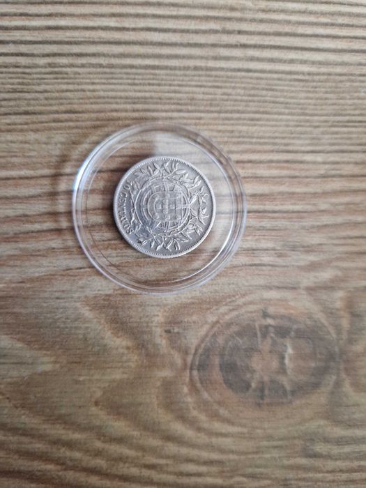 Portugal 10 centavos 1915 Prata