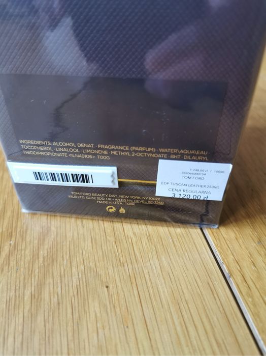 Tom Ford Tuscan Leather 250 ml EDP nowe