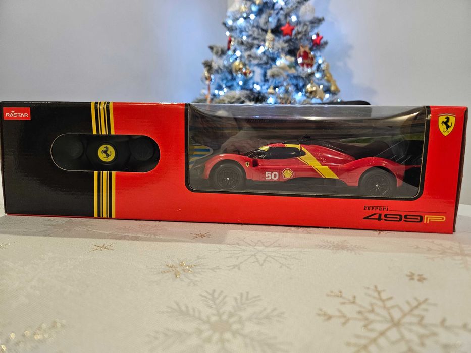Samochód RC Ferrari 499P 1:24 zdalnie sterowany - prezent dla dziecka