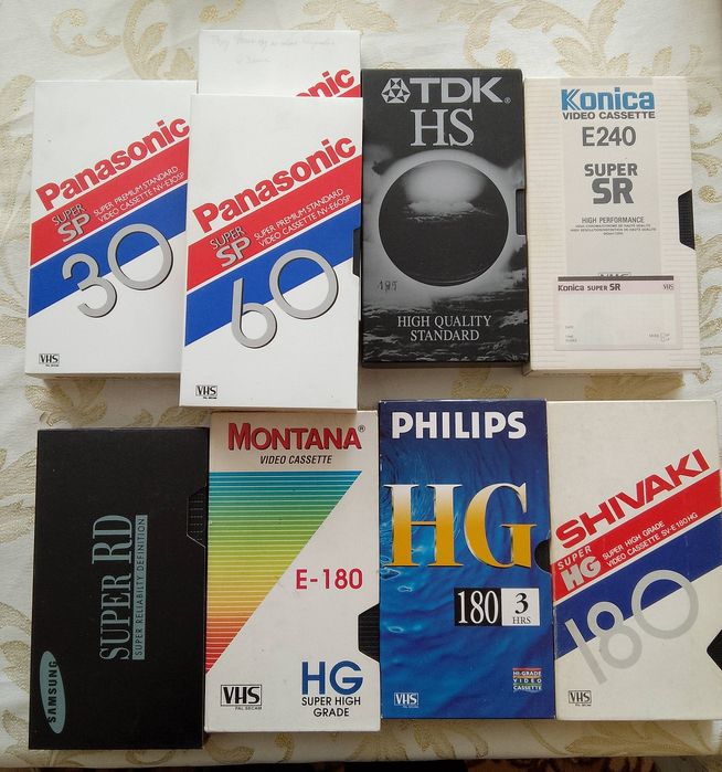 Kasety VHS sprzedam
