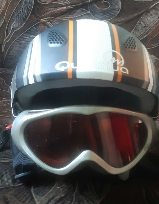Лижний шолом + окуляри ціна за 2 шоломи + окуляри
