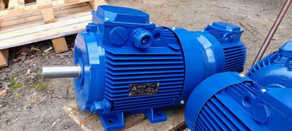 Електродвигун 5.5 квт 1500 об. новий білоруський Электродвигатель аир