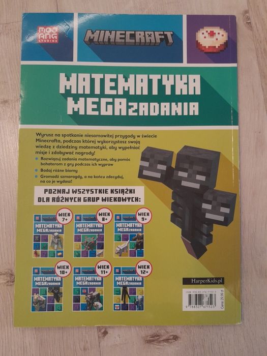 Książka do Matematyki minecrafr