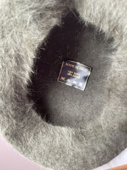 Kapelusz Bucket Hat Made in Italy | 100% Wełna / Miękki puszusty