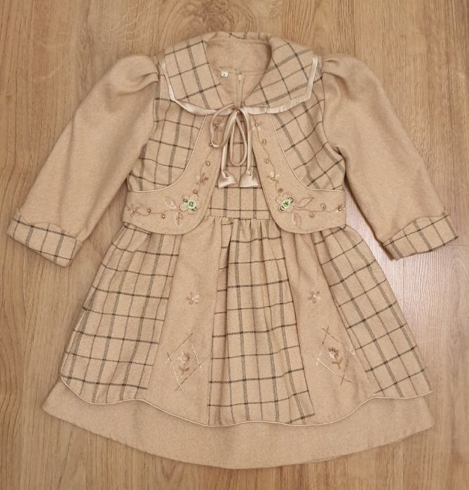 Sukienka + bolerko rozm. 116