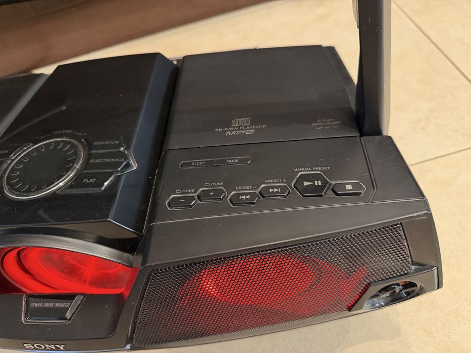 Boombox Sony zs-btg905 z bluetooth