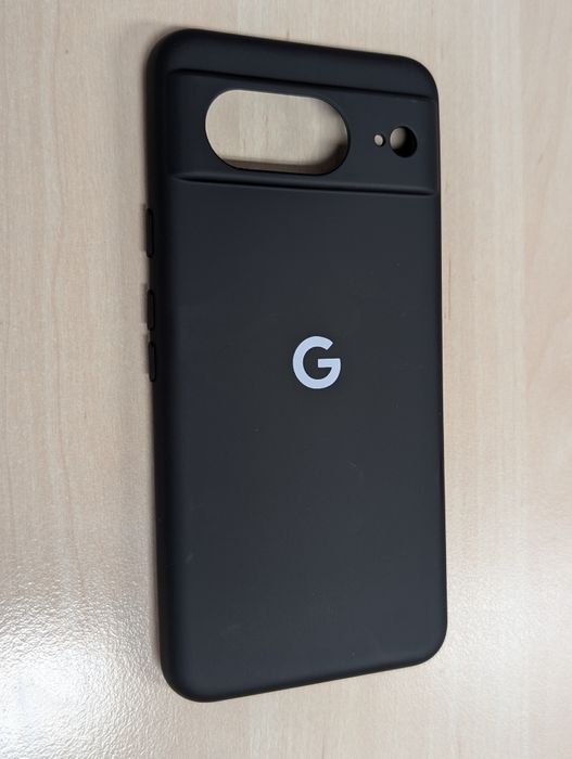 CZARNE Etui silikonowe do telefonu Google Pixel 8. Nowe