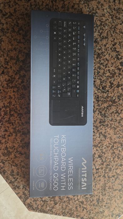 Teclado mitsai espanhol wireless novo