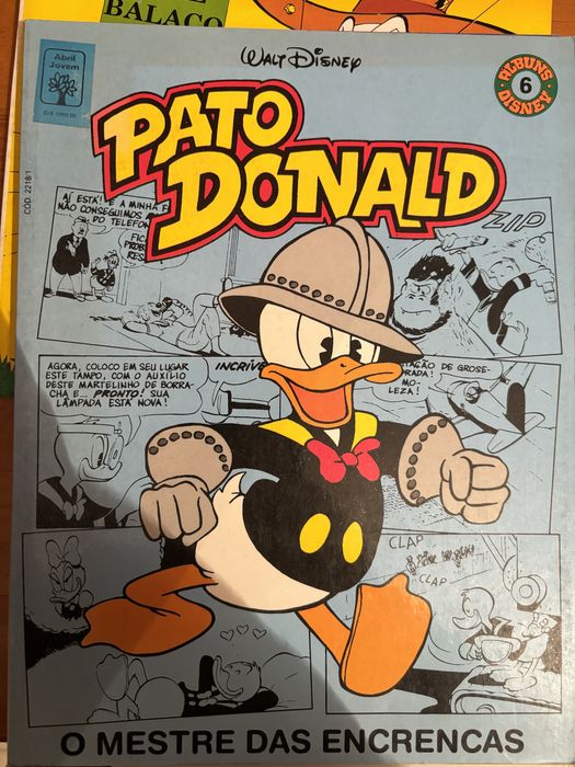 Albuns Disney (capa rija) e Patrulha Universo