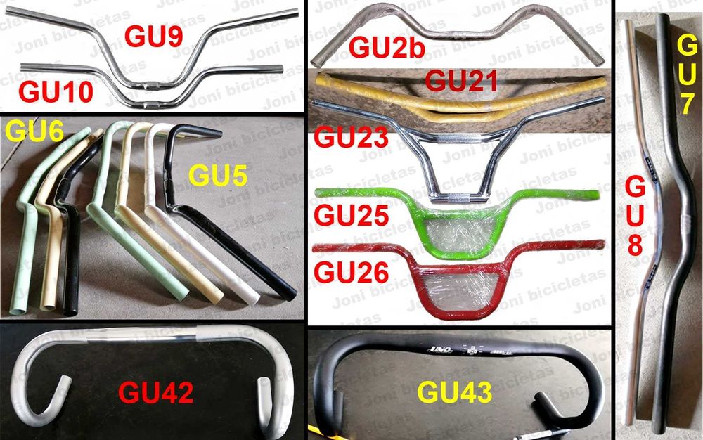 Guiadores de bicicleta