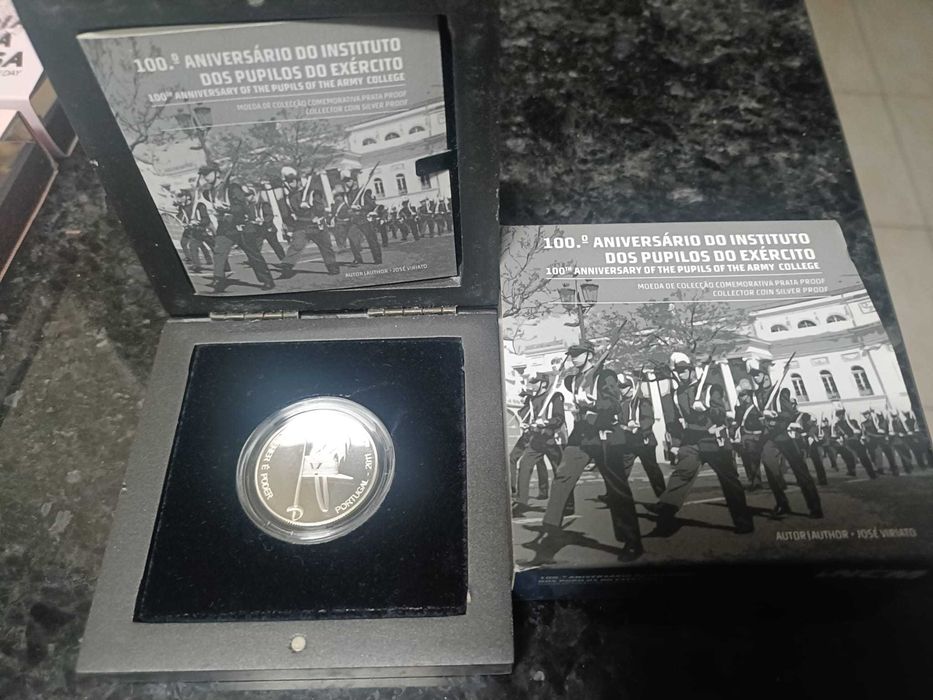 Proof - 2.50 Euro 100º Aniversário dos Pupilos do Exército 2011 Prata-Proof