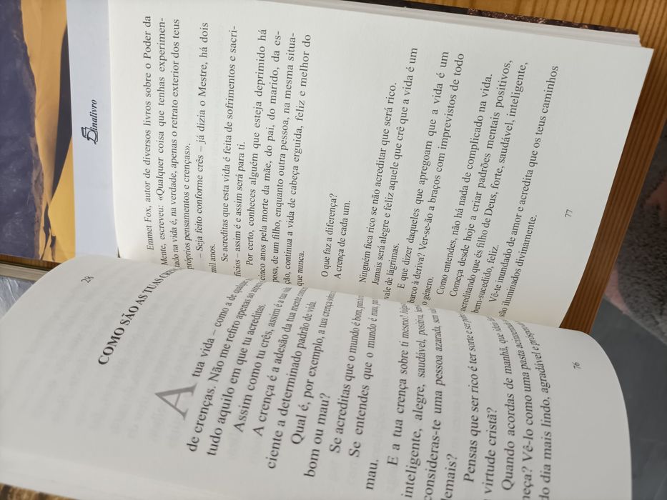 Lote de 4 livros auto ajuda