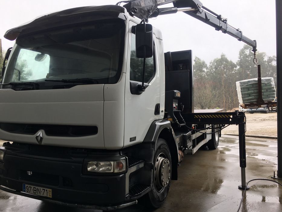 Camiao grua renault