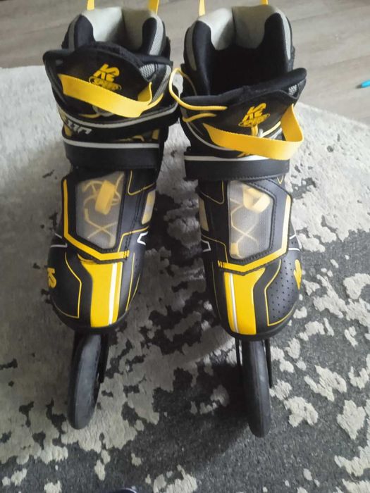 Продаються ролики у хорошому стані назва Skate Men's Mod 110 Inline Skate, Gray Black Yellow