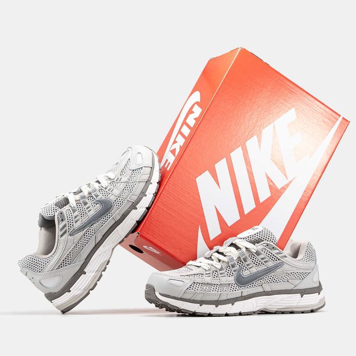 Кросівки Nike P-6000 Premium Silver/Grey Swoosh