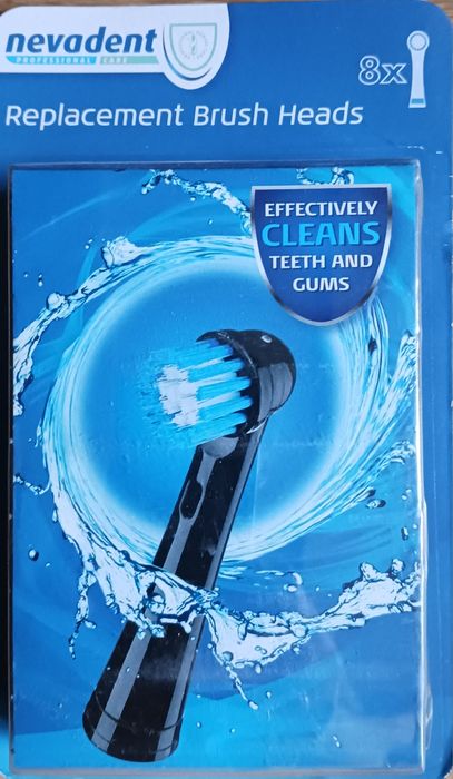 Końcówki do szczoteczek novadent 8 sztuk