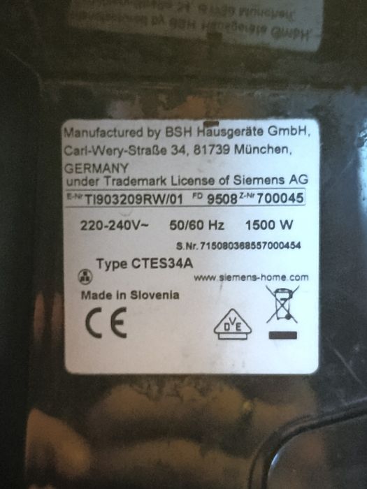 Siemens EQ.9 s300 ekspres ciśnieniowy