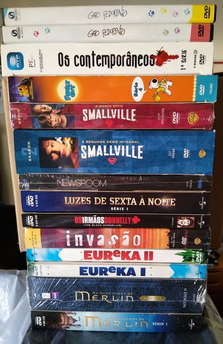 DVD Series - Eureka, Gato Fedorento, and Others...64737771788546121
