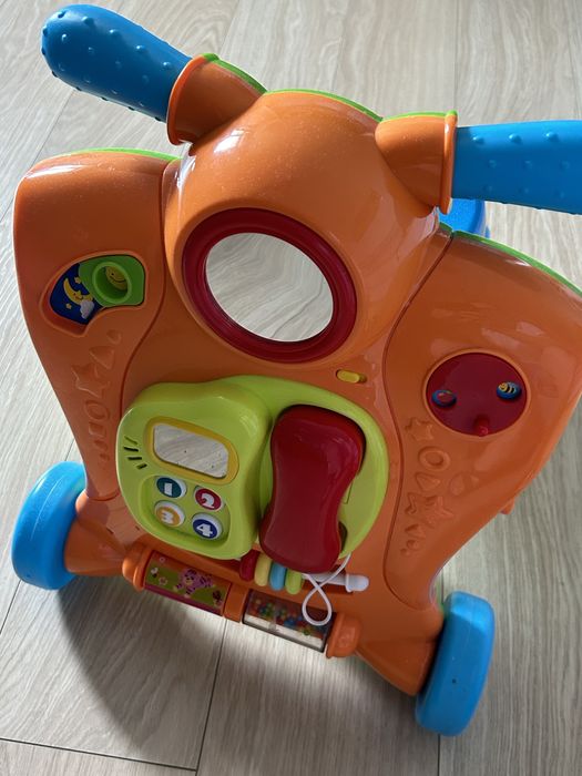 Smiki, Baby Walker, chodzik, pchacz interaktywny, 2w1