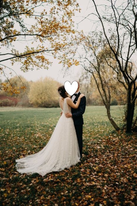 Suknia ślubna Izabela Janachowska Model 19002, welon i ozdoba gratis