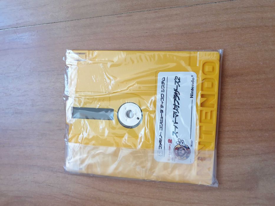 Аддон приставка Famicom disk system + дискета Super Mario 2 частини