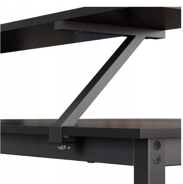 Biurko Komputerowe 140 X 130 Cm Vasagle Lwd56Bkv1 Powystawowy