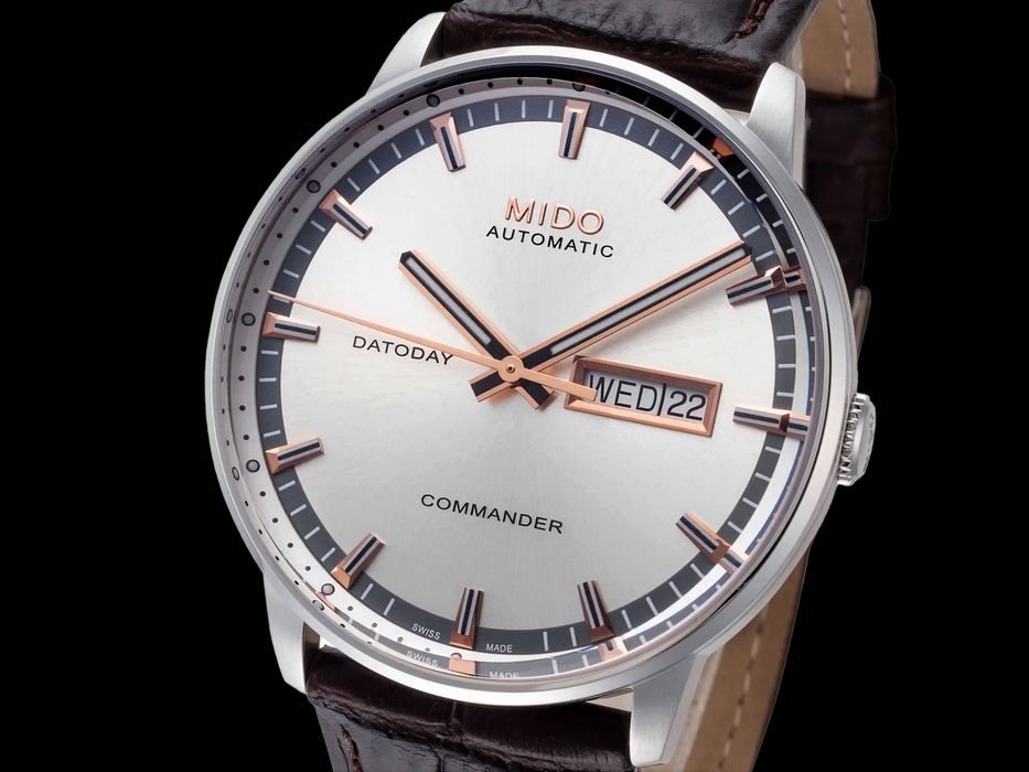 Годинник механічний Mido Commander II M016.430.16.031.80 Automatic 40 мм 80 годин 50 МТ
