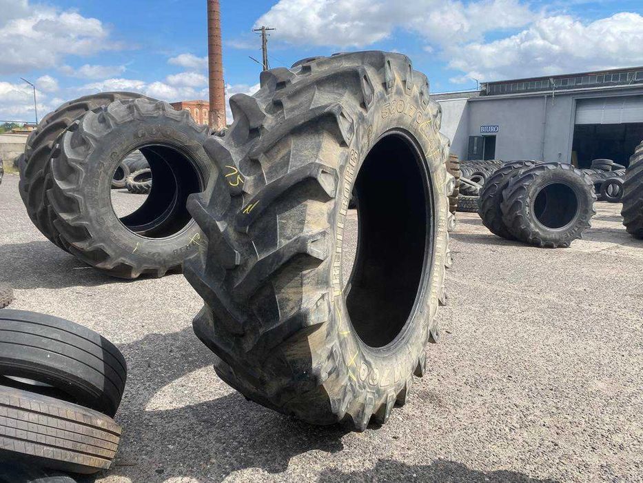 Opona używana 580/70r42 Trelleborg TM800 Radial 70% Bieżnika