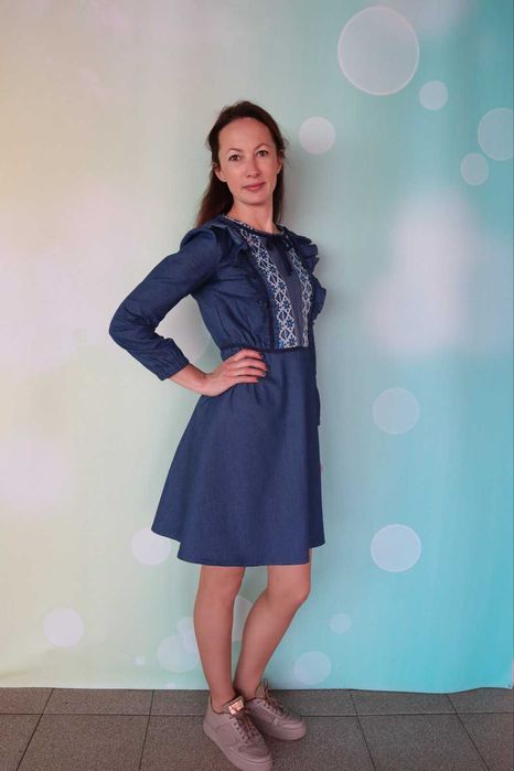 Джинсове плаття жіноче