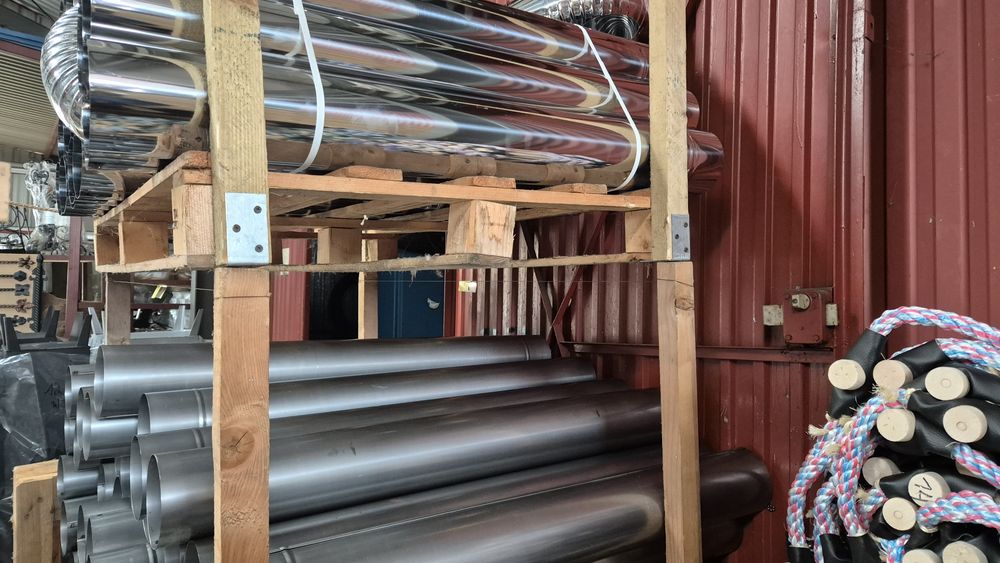 RURA DYMNA KWASOODPORNA KOMINOWA Nierdzewna do pieca kozy 1M FI 120