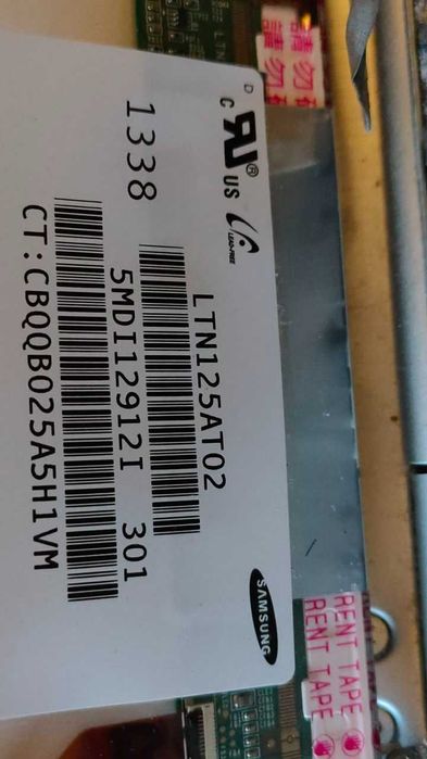 Matryca Samsung LTN125AT02, 12,5", matowa