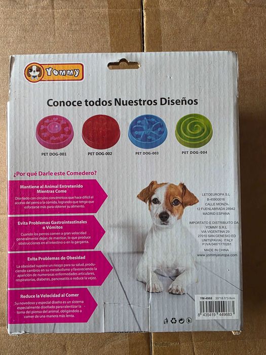 Comedouro lento - Anti ansiedade