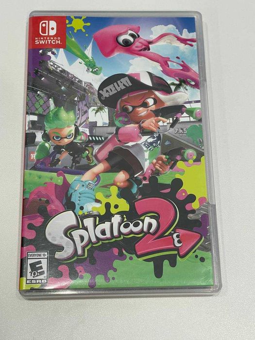 игра картридж nintendo switch splatoon 2