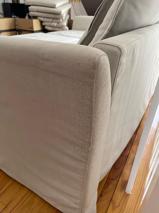 Sofá de canto IKEA em excelente estado – entrega em Lisboa - Limpeza profissional recente