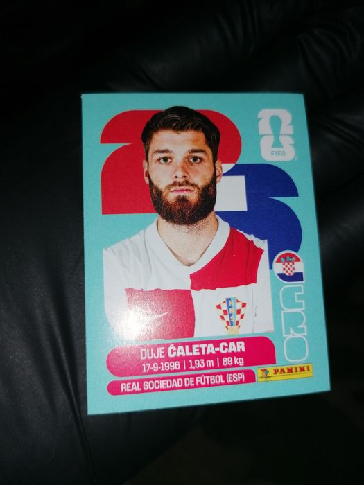 Cromo Mundial 2026 - Duje CRO 3