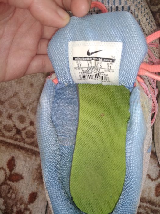 Кросівки найк універсальні 21 см стілка 33,5 розмір