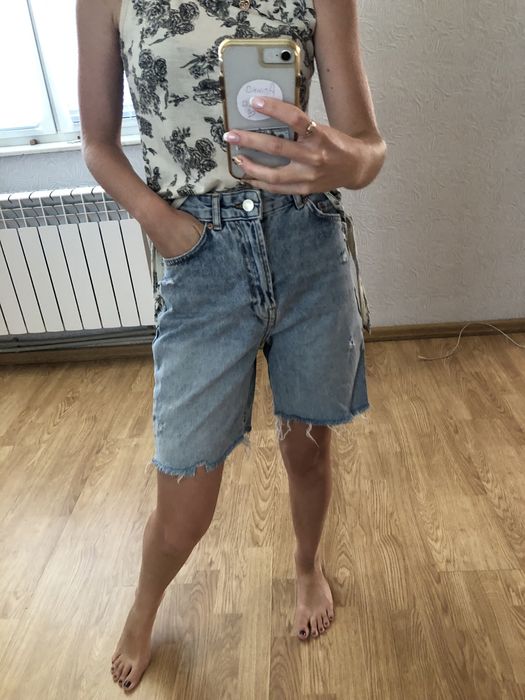 Шорты джинсовые Bershka