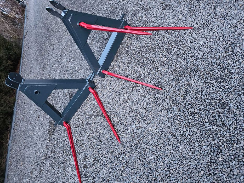 widły podnośnik do słomy do bel bali balotów na tył tuz DOWÓZ PL