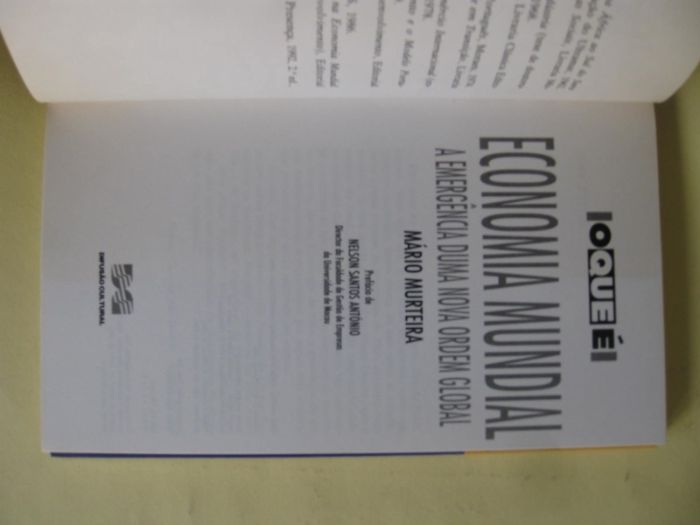 Economia Mundial - A Emergência duma Nova Ordem Global -Mário Murteira