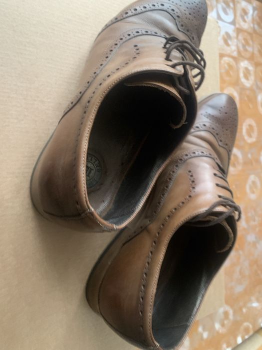 Туфлі чоловічі(світло-коричневі)