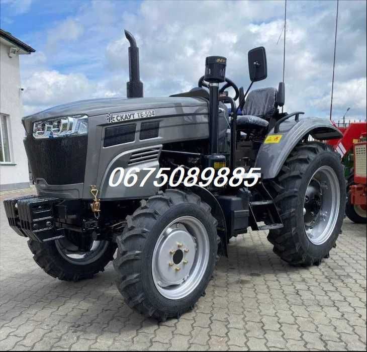 Трактор Скаут ТЕ- 504*Реверс*Рів.пол*2-циліндр*Доставка БЕЗКОШТОВНО-О!